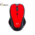 Malloom Newest Black and Red Computer Mouse 2016 Hot Sale Ergonomic 6 Keys Bluetooth 3.0 Wireless Mouse