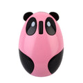 USB Optical Mouse Wireless Mouse Cute Computer Mice Cartoon Mouse Buttons ABS Desktop Office
